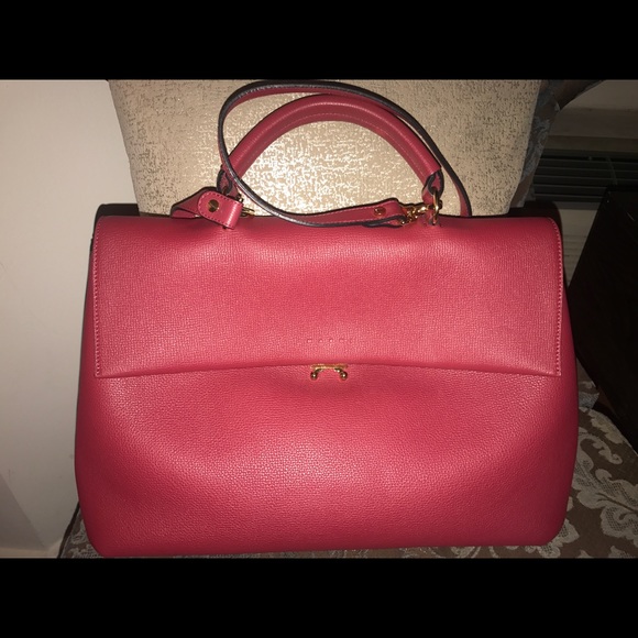 Marni Handbag:Calfskin leather. Used once - Picture 1 of 8